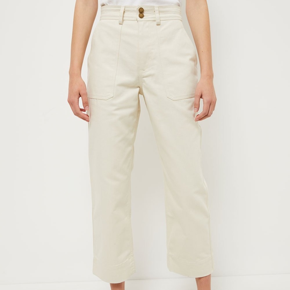 Apiece Apart Victoire Painters Pant Cream